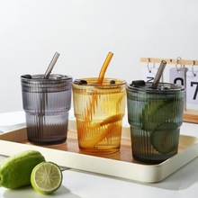 Internet Celebrity Ins Sederhana Gaya Bambu Gelas Glass Cup